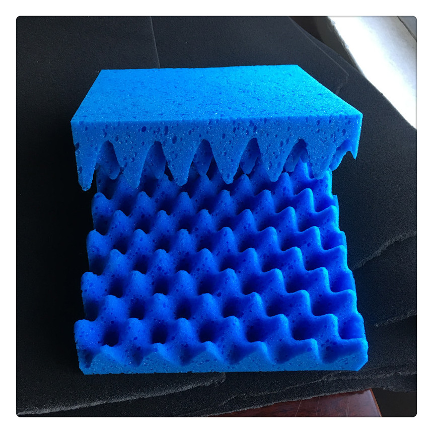 藍(lán)色壓紋海綿